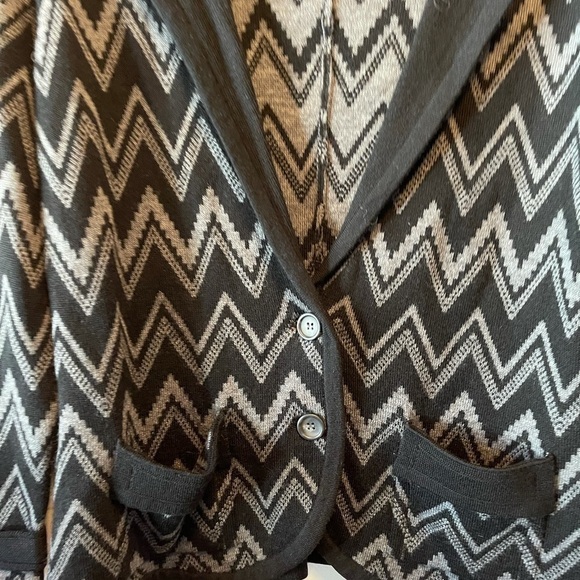 Zig zag knit blazer - Picture 5 of 8